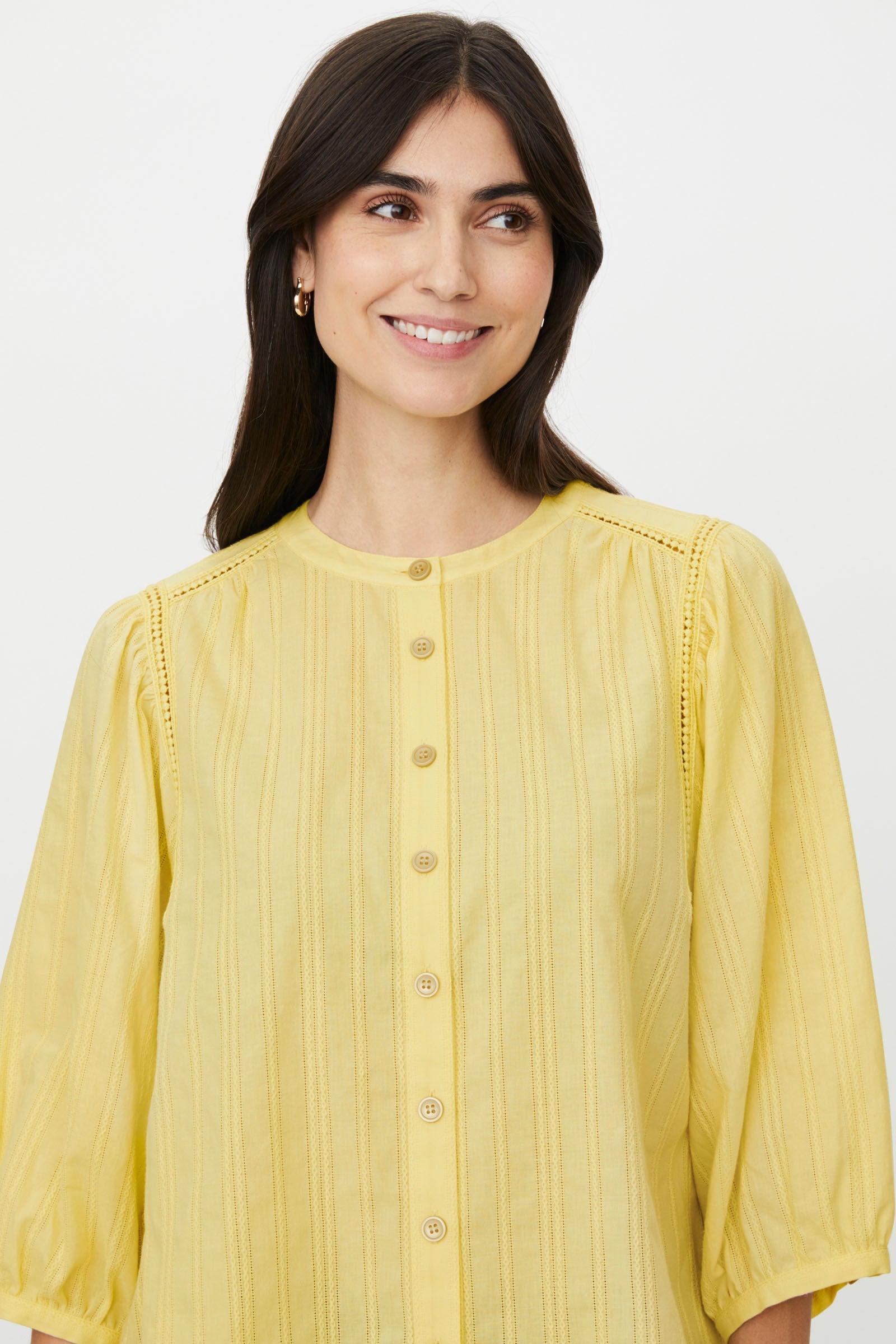 Masai Ithara 3/4 Sleeve Shirt - Lemonade
