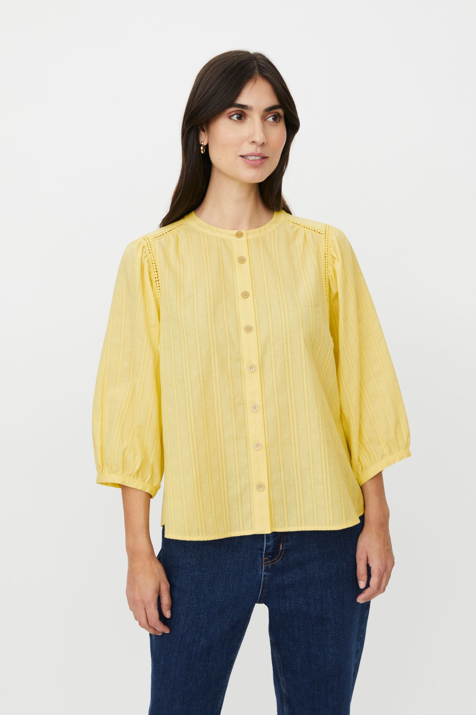 Masai Ithara 3/4 Sleeve Shirt - Lemonade