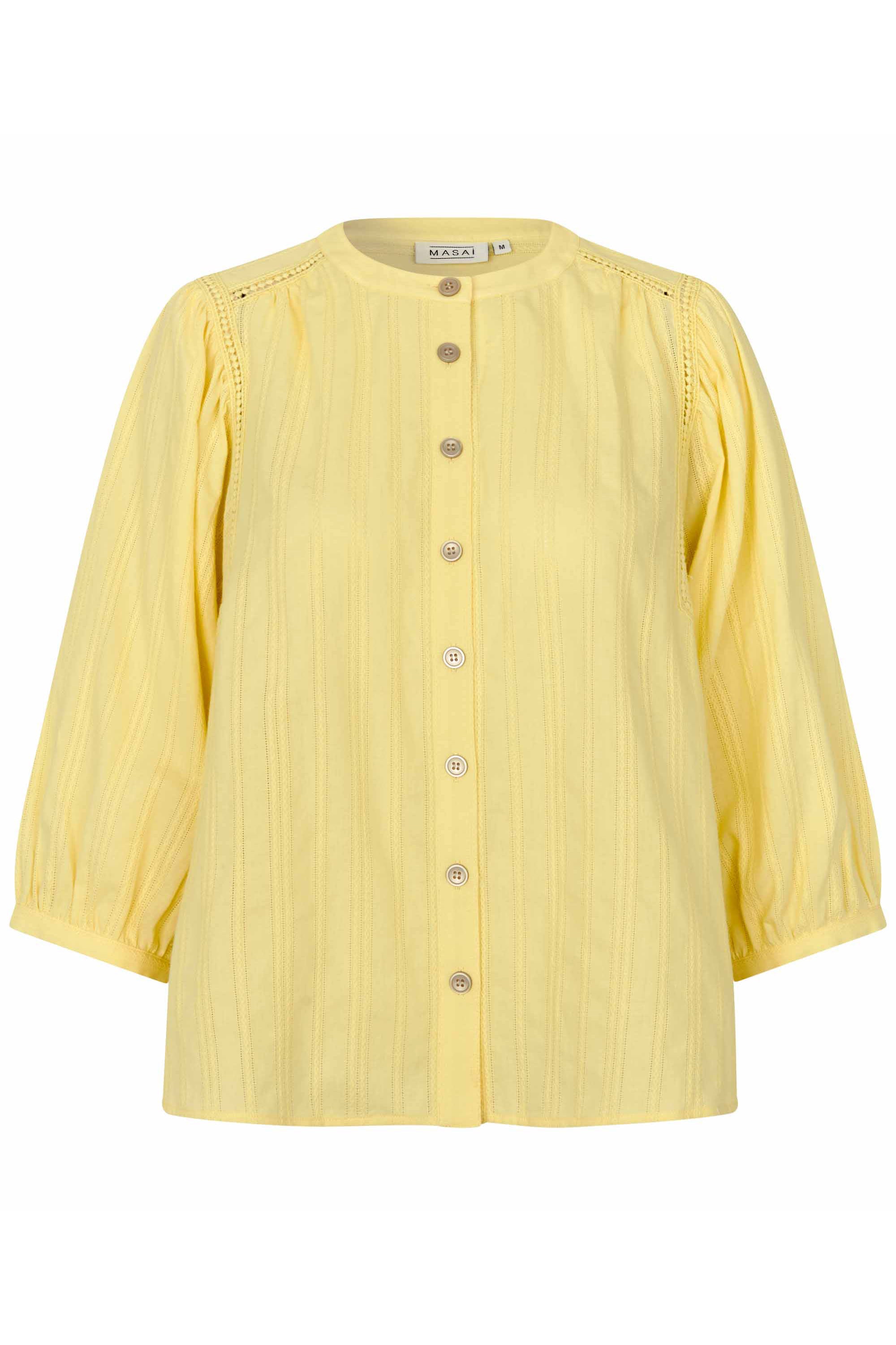 Masai Ithara 3/4 Sleeve Shirt - Lemonade