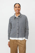 Masai Ivendra Check Shacket - Incense