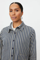 Masai Ivendra Check Shacket - Incense