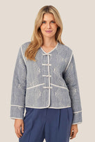 Masai Jeine Cotton Jacket - Sargasso Melange