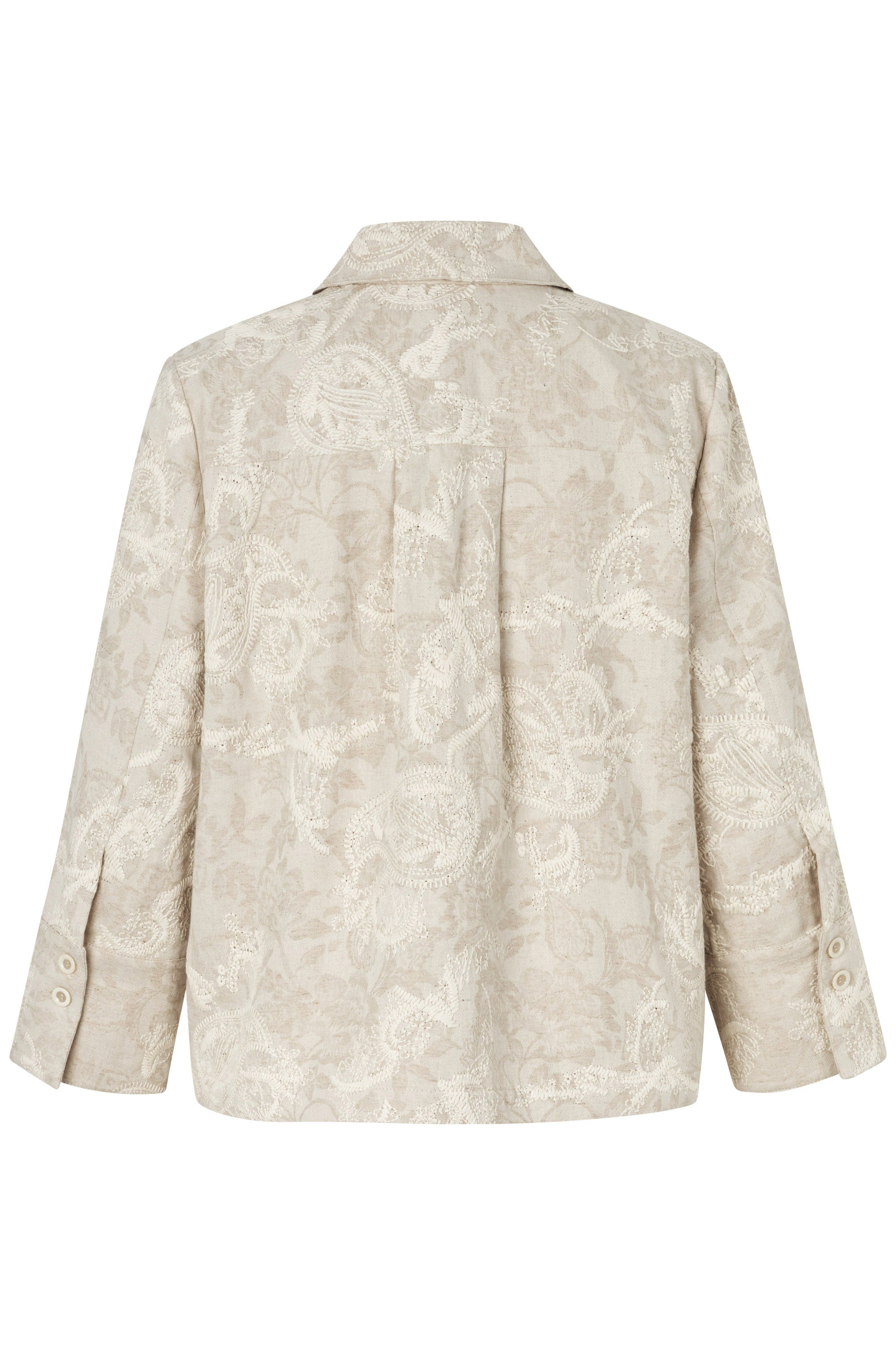 Masai Jovalyne Embroidered Jacket - Natural