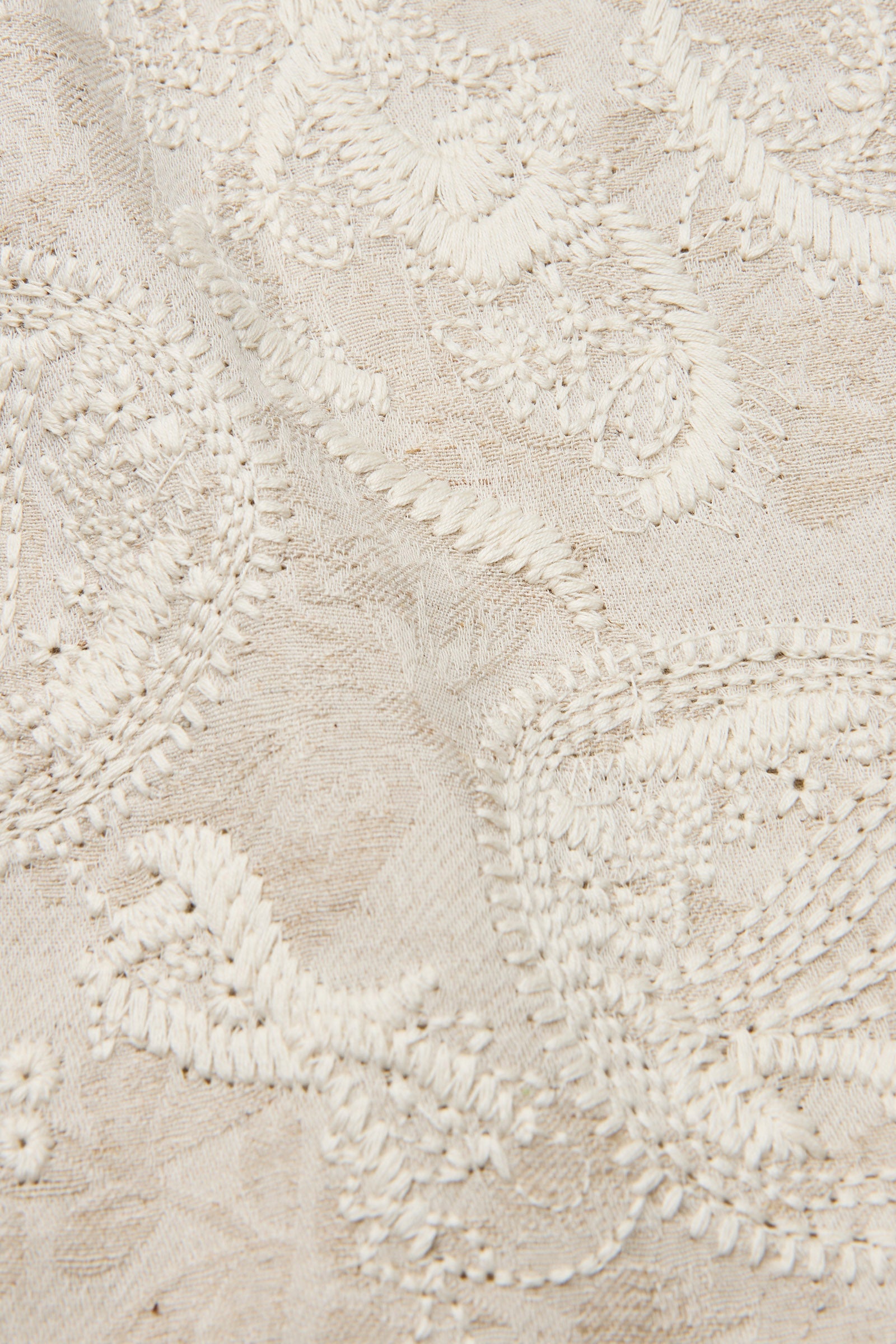 Masai Jovalyne Embroidered Jacket - Natural