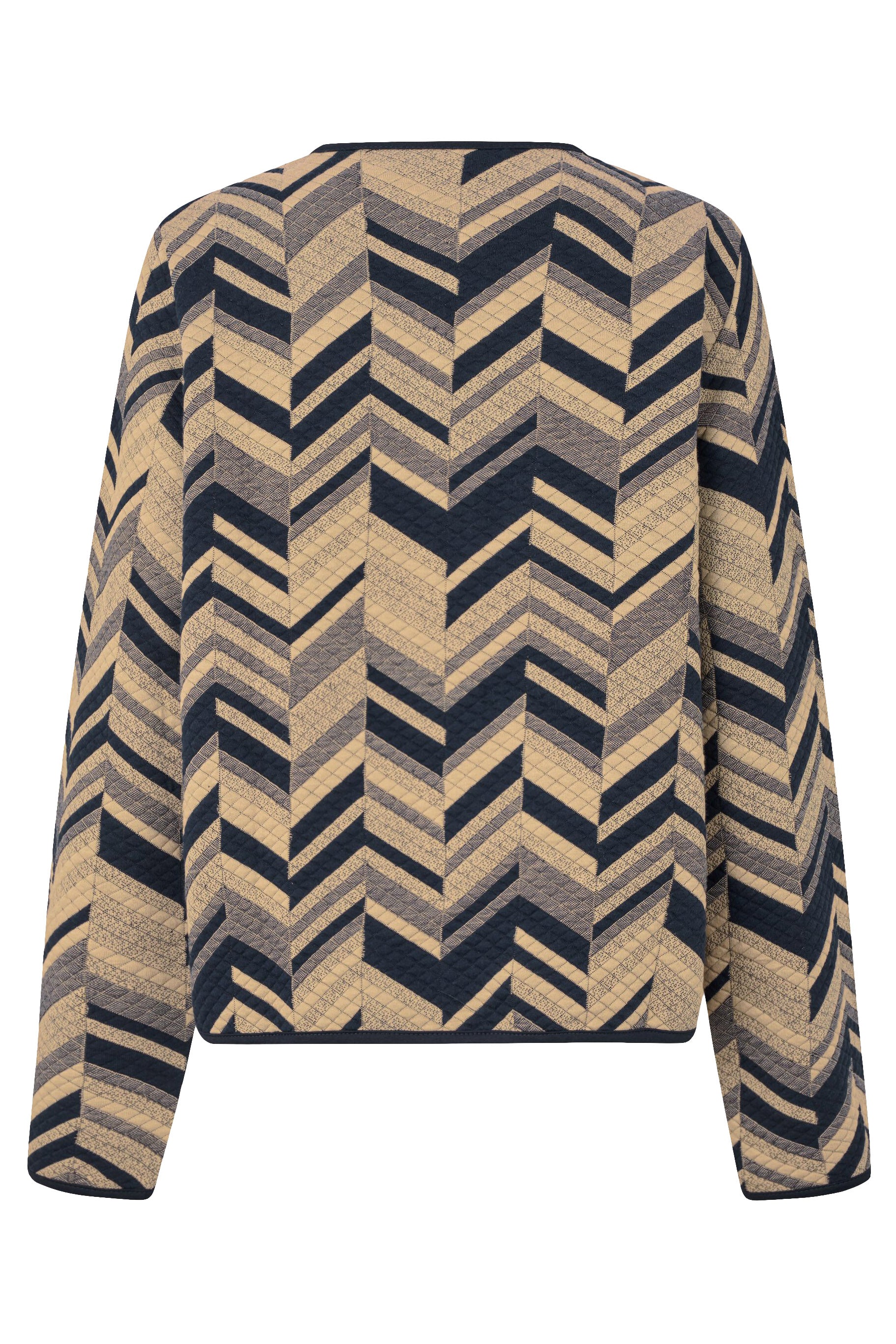 Masai Juanta Quilted Jersey Jacket - Travertine