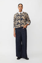 Masai Juanta Quilted Jersey Jacket - Travertine