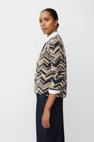 Masai Juanta Quilted Jersey Jacket - Travertine