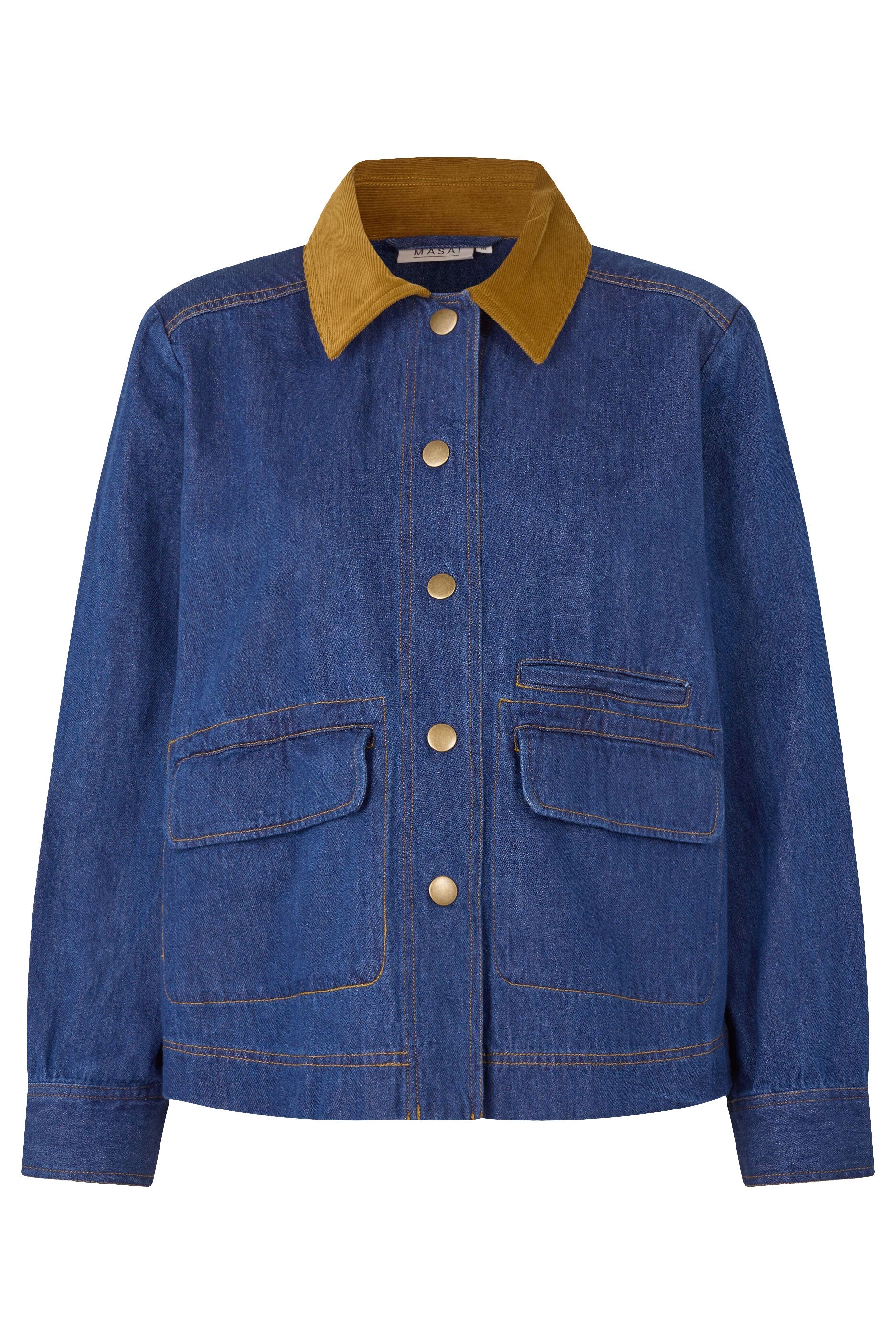 Masai Julemi Denim Jacket - Dark Denim