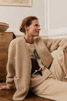 Masai Junte Teddy Fleece Jacket - Fog