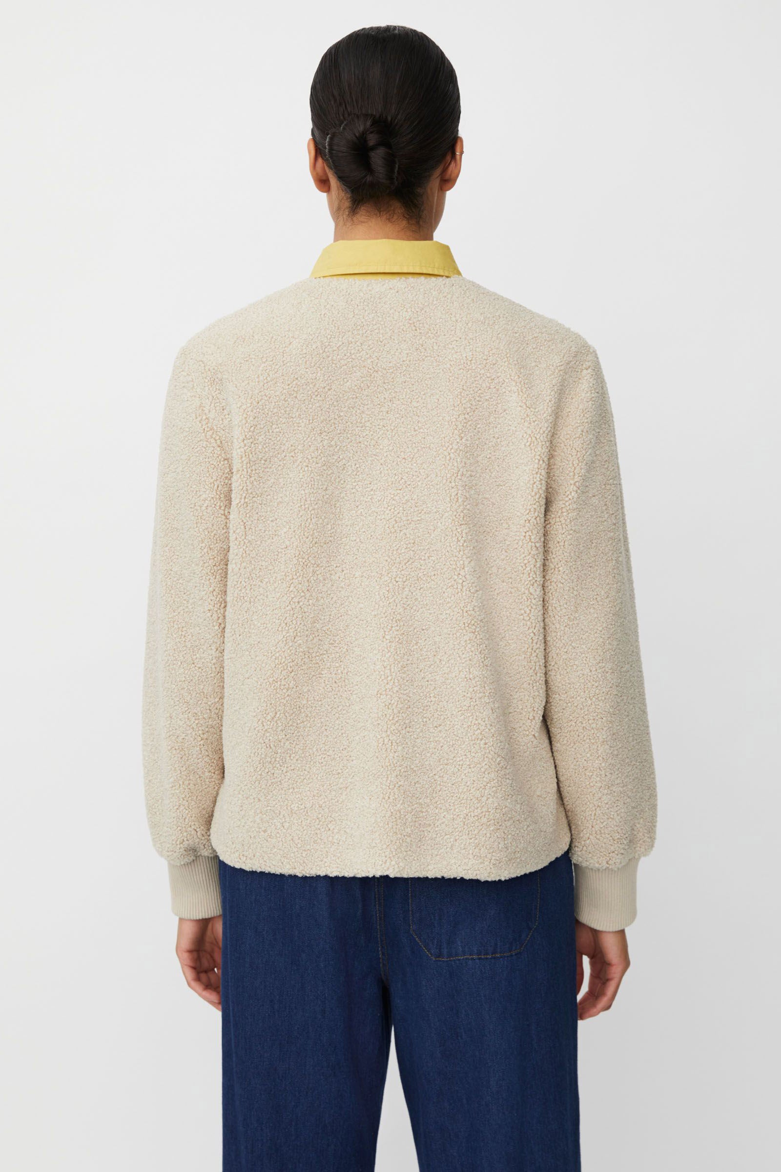 Masai Junte Teddy Fleece Jacket - Fog