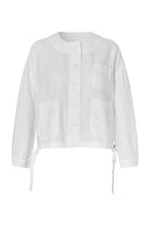 Masai Jynthera Loose Linen Jacket - White