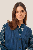 Masai Laney Knitted Sleeveless Jumper - Sargasso Sea