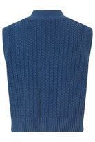 Masai Laney Knitted Sleeveless Jumper - Sargasso Sea