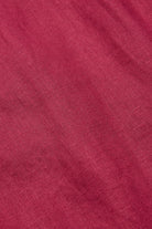 Masai Nalirae Tie Waist Linen Dress - Beet Red