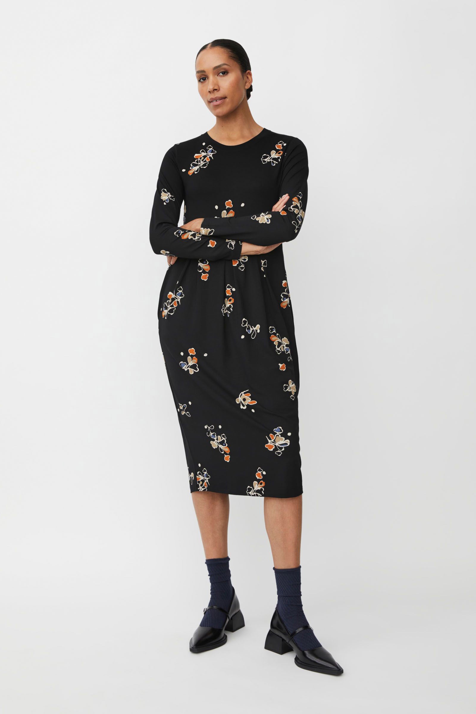 Masai Namo Jersey Dress - Autumnal