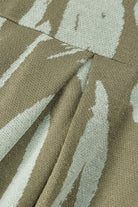 Masai Nilana Printed Jersey Midi Dress - Frosty Green