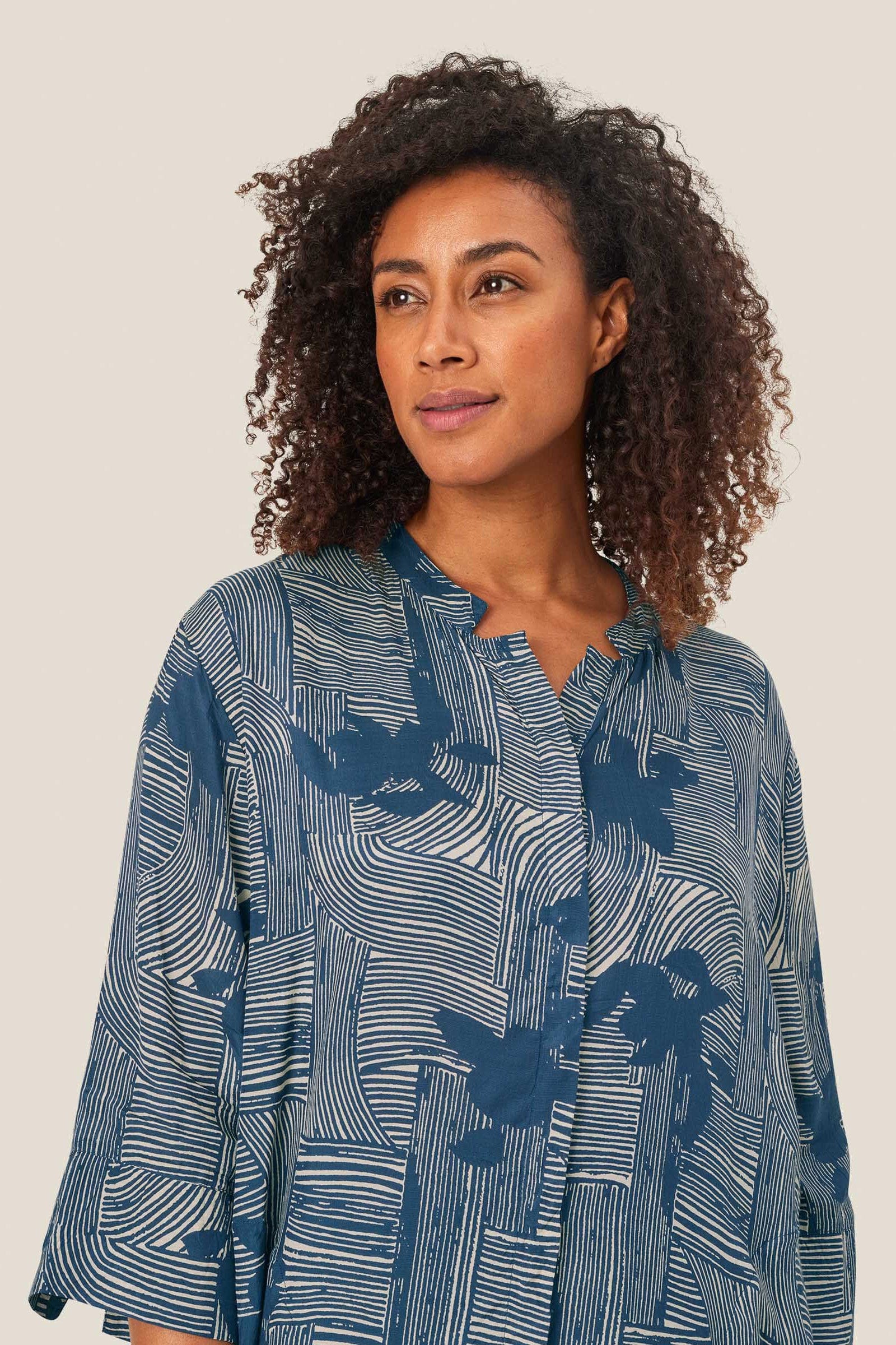 Masai Nimes Printed Dress - Sargasso Sea