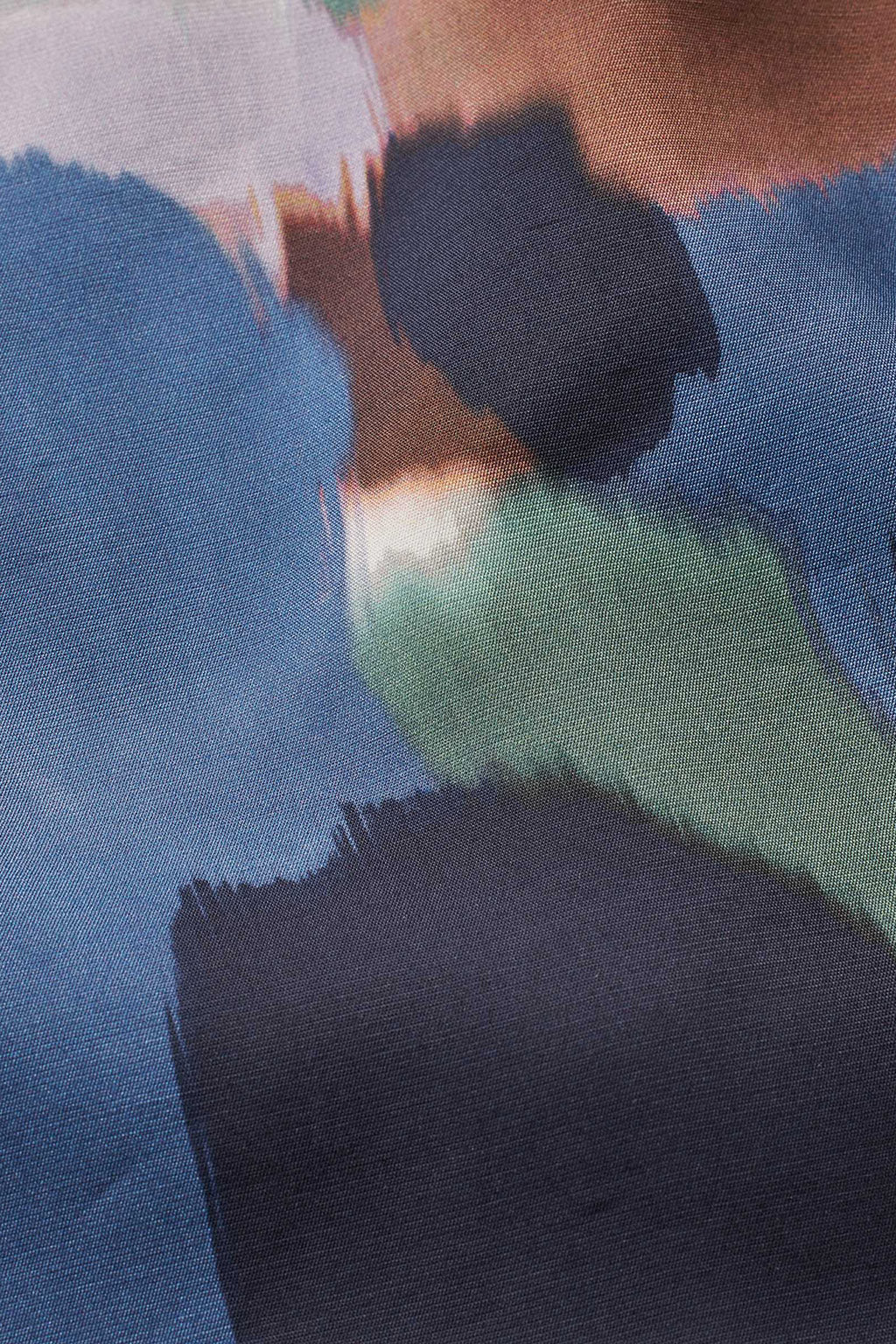 Masai Nodetta Printed Midi Dress - Navy Blazer