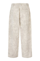 Masai Paelith Embroidered Straight Leg Trousers - Natural