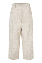 Masai Paelith Embroidered Straight Leg Trousers - Natural