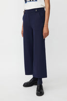 Masai Paxora Jersey Trousers - Navy Blazer