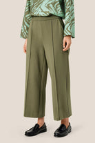 Masai Piana Jersey Trousers - Dark Lichen Green
