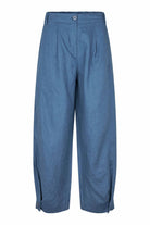 Masai Punna Straight Leg Trousers - Ensign Blue