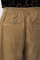 Masai Pylenna Cropped Needle Cord Trousers - Petrified Oak