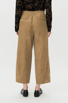 Masai Pylenna Cropped Needle Cord Trousers - Petrified Oak