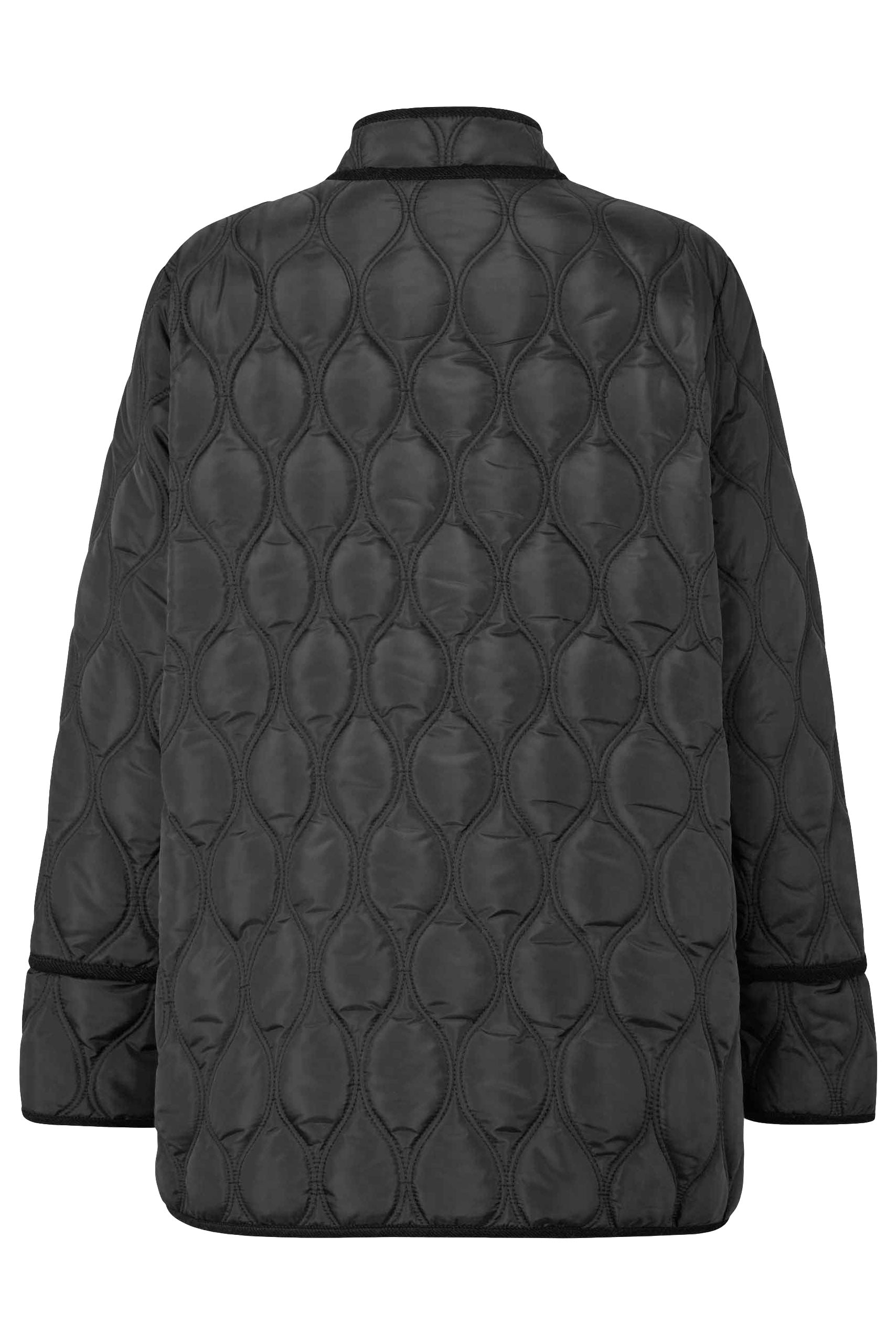 Masai Tessani Quilted Coat - Black