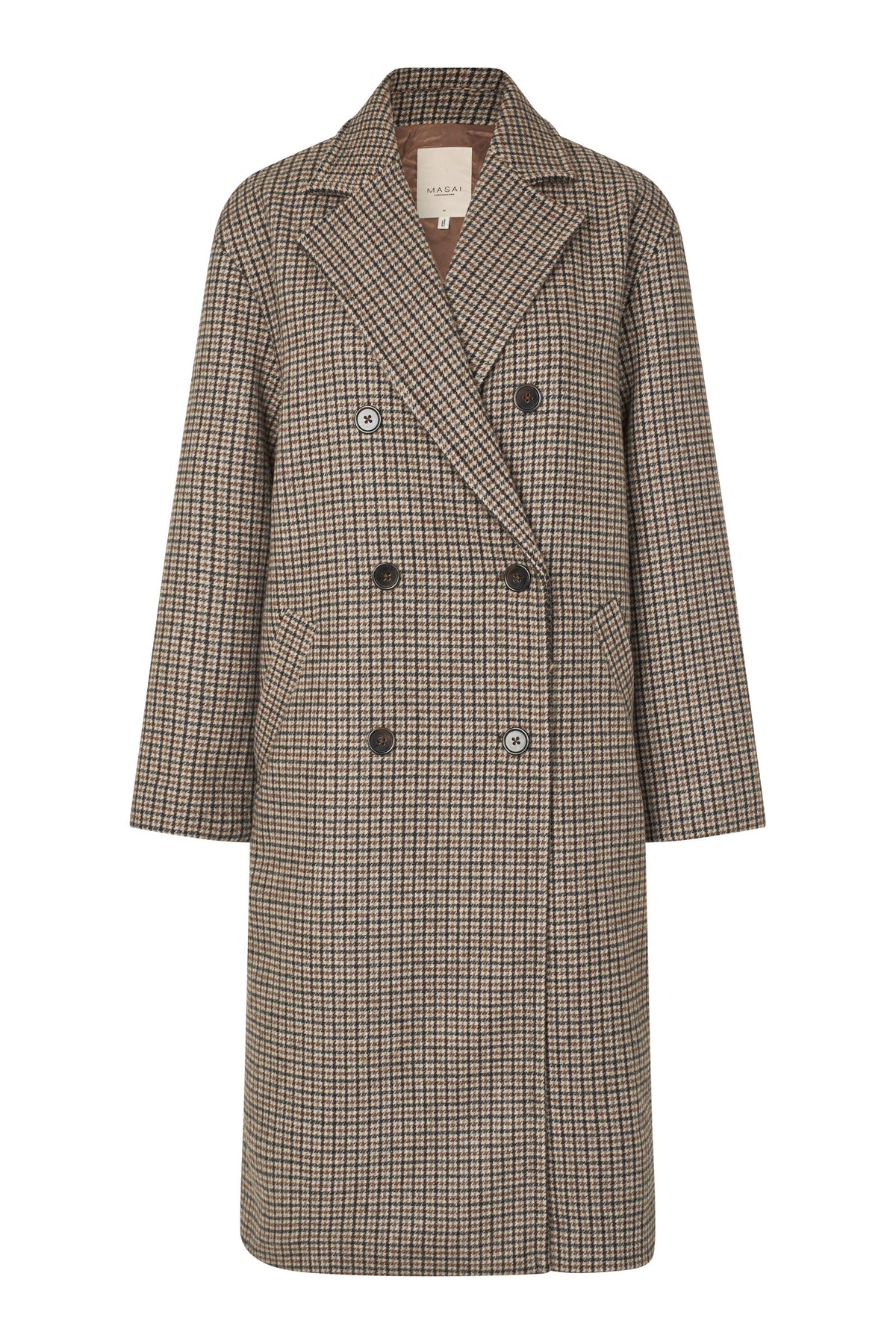 Masai Tullya Wool Coat - Sh. Chocolate