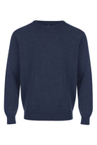 Massoti Lambswool Crew Neck Jumper - Midnight