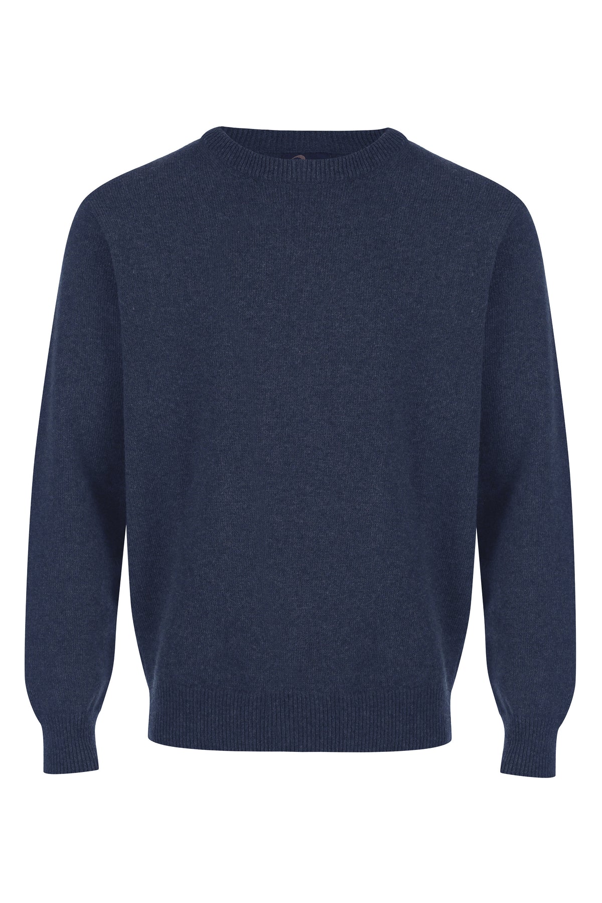 Massoti Lambswool Crew Neck Jumper - Midnight