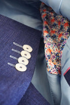 Mazzelli Jack Linen Jacket - Blue