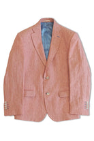 Mazzelli Jack Linen Jacket - Salmon