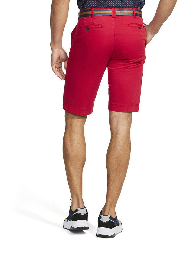 Meyer B-Palma Chino Stretch Shorts - Red
