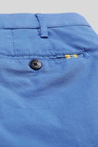 Meyer B-Palma Cotton Stretch Shorts - Blue