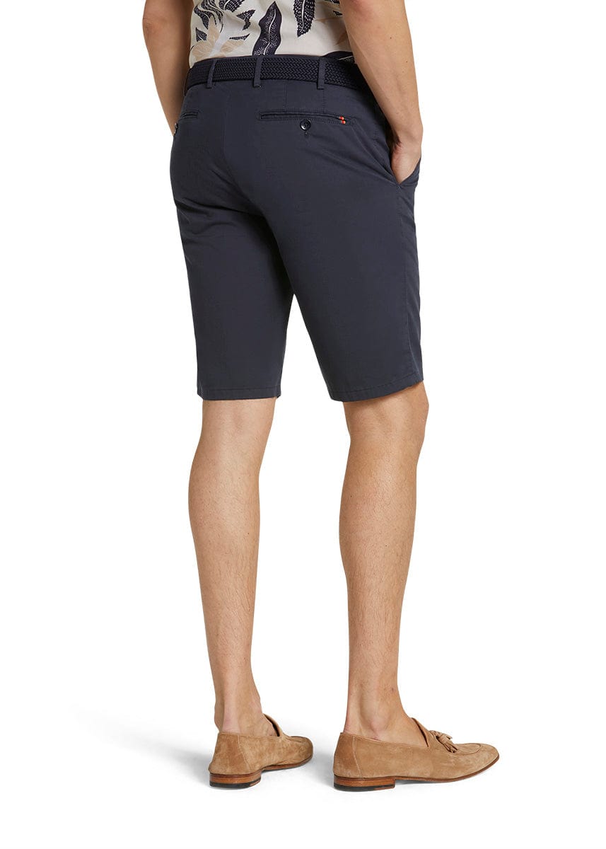 Meyer B-Palma Cotton Stretch Shorts - Navy