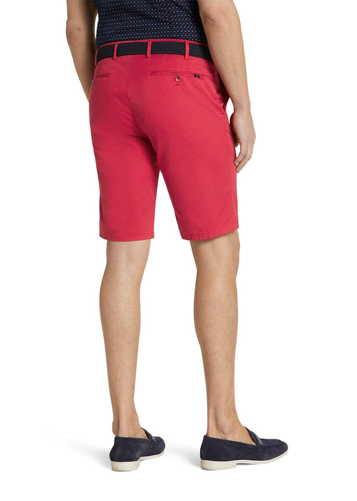 Meyer B-Palma Cotton Stretch Shorts - Red