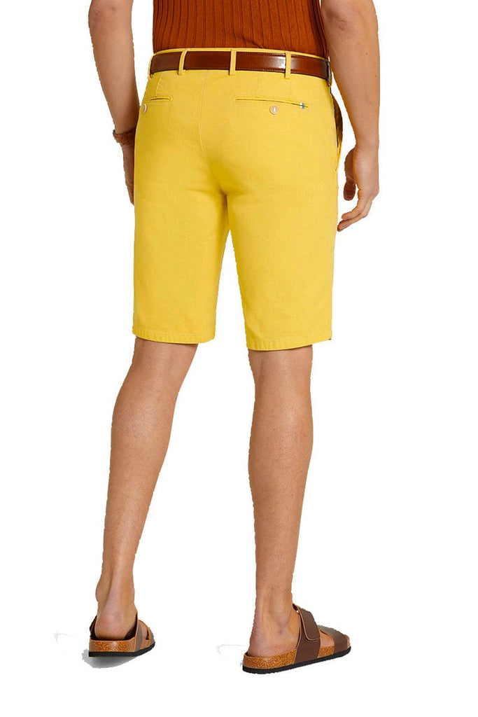 Meyer B-Palma Organic Cotton Stretch Shorts - Canary Yellow