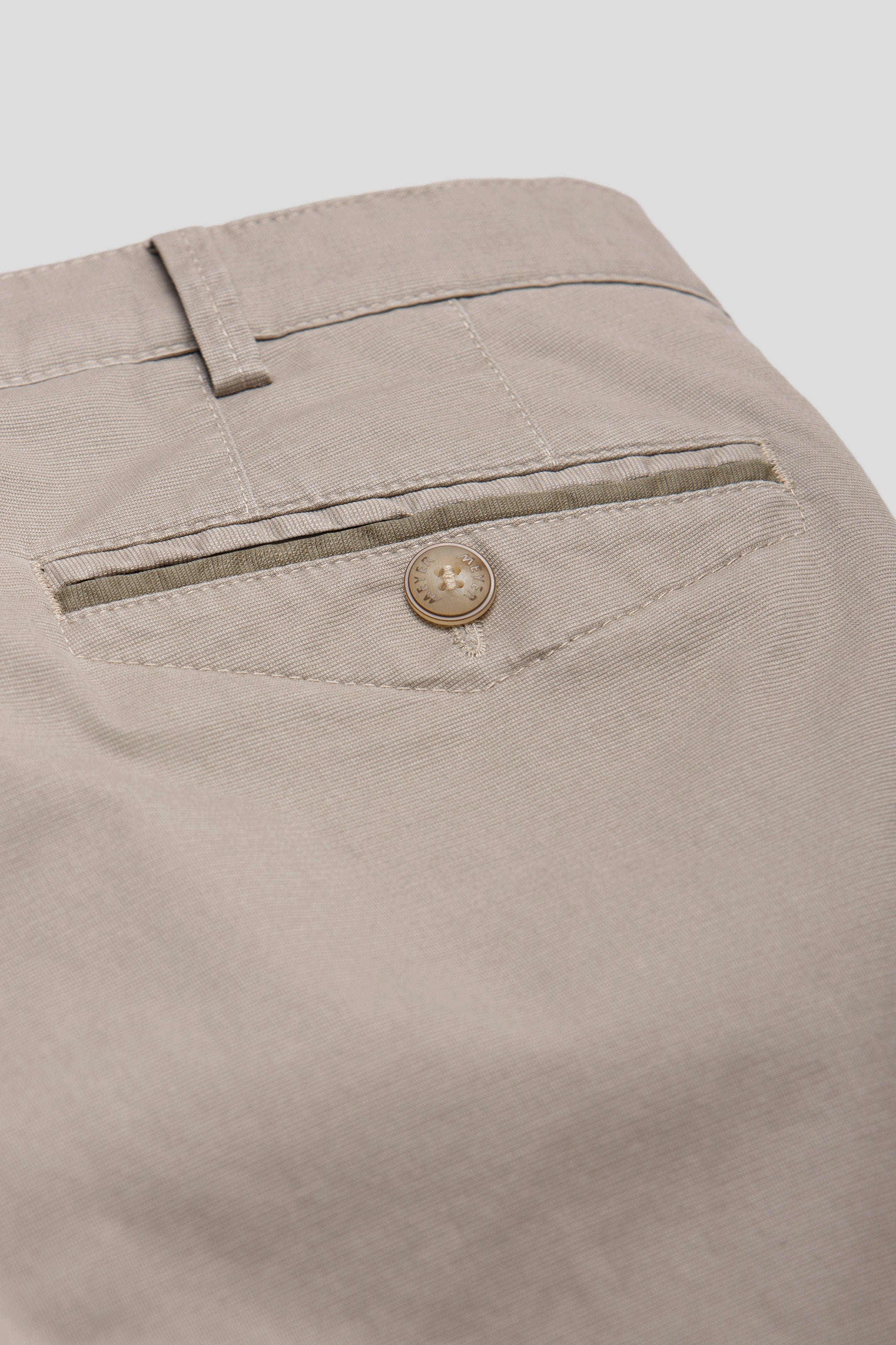 Meyer Chicago Fine Cotton Texture Chinos - Beige