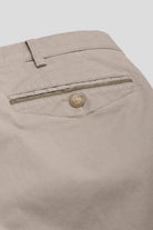 Meyer Chicago Fine Cotton Texture Chinos - Beige