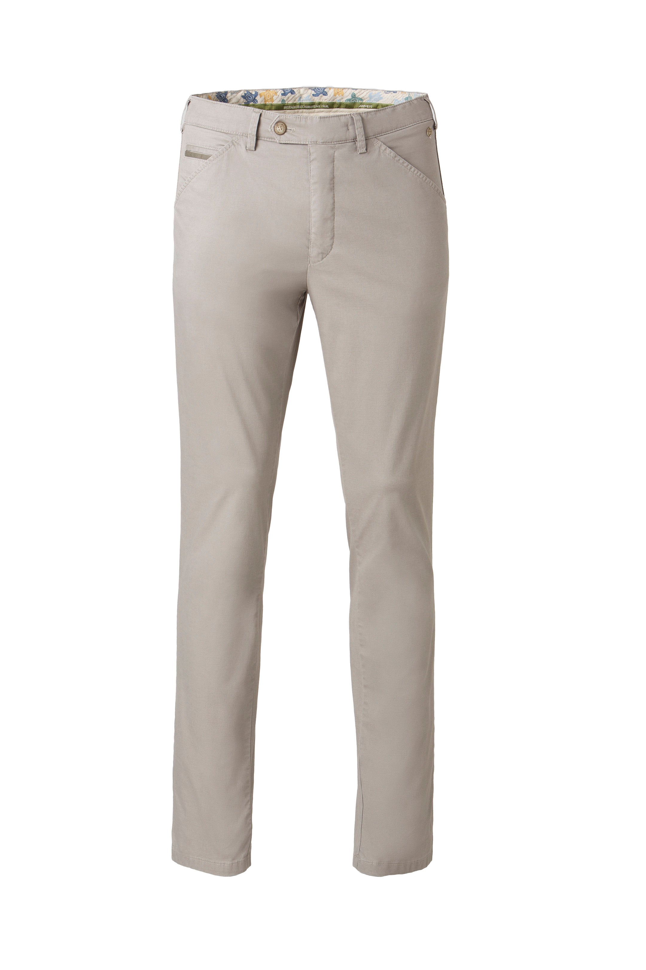 Meyer Chicago Fine Cotton Texture Chinos - Beige