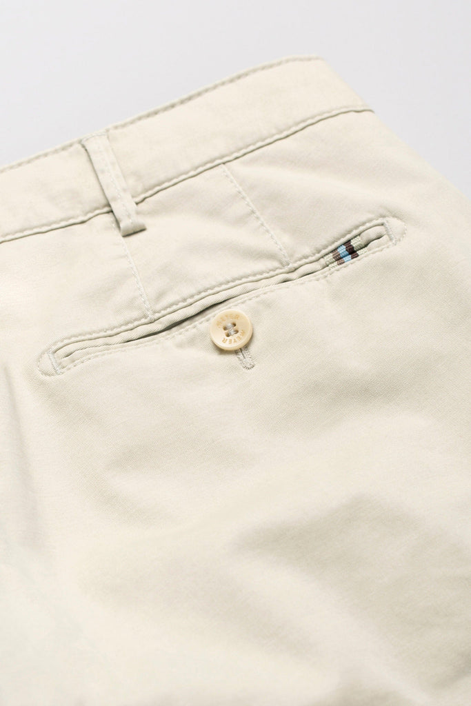 Meyer Cotton Stretch Shorts - Light Beige