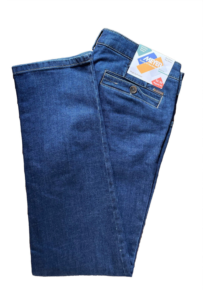 Meyer Diego Regular Straight Jeans - Blue