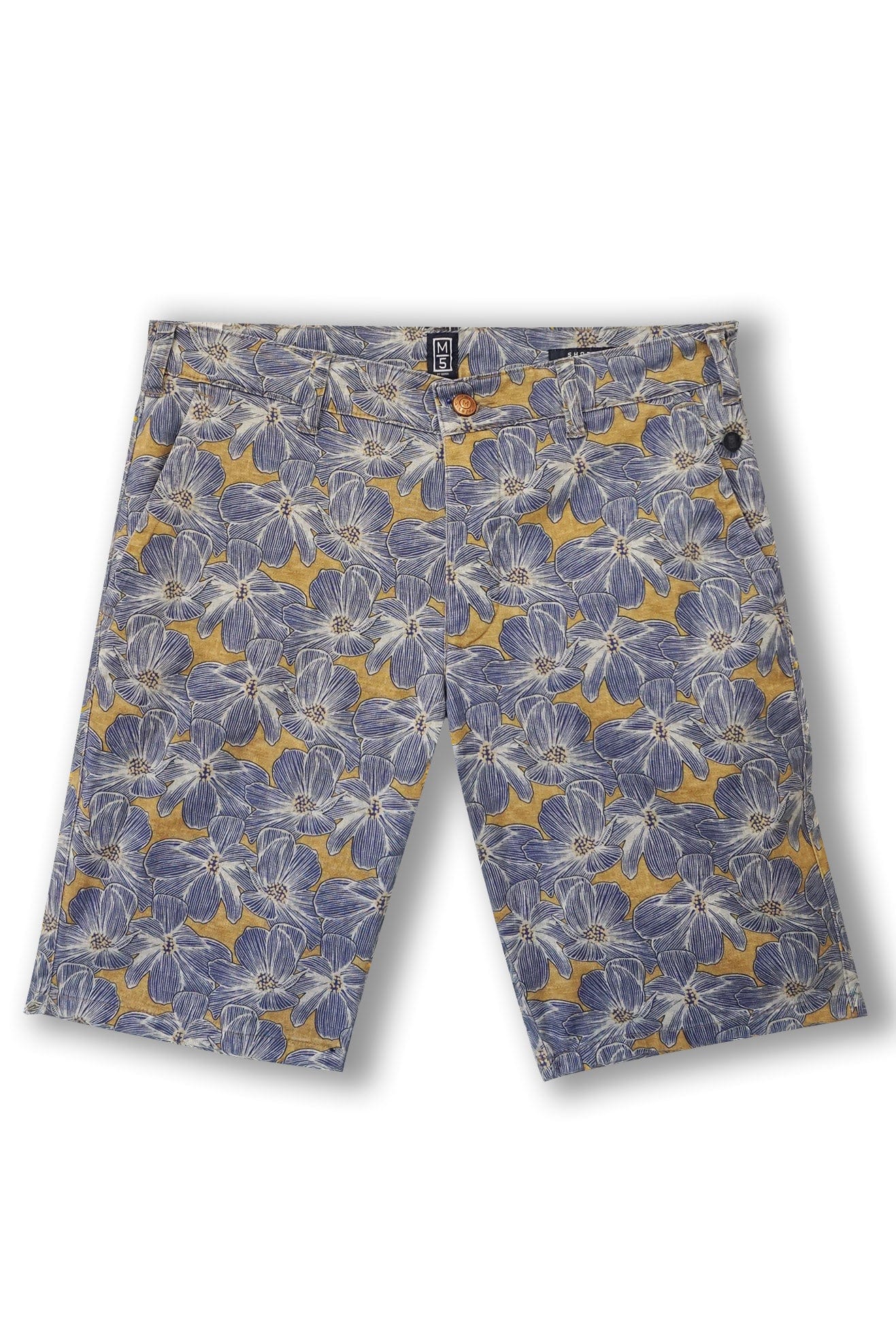 Meyer M5 Cotton Stretch Short - Floral