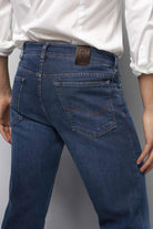 Meyer M5 Five Stretch Denim Jeans - Blue Stone