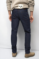Meyer M5 Five Stretch Denim Jeans - Dark Blue
