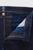 Meyer M5 Five Super Stretch Dark Denim Jeans - Overdyed Dark Blue