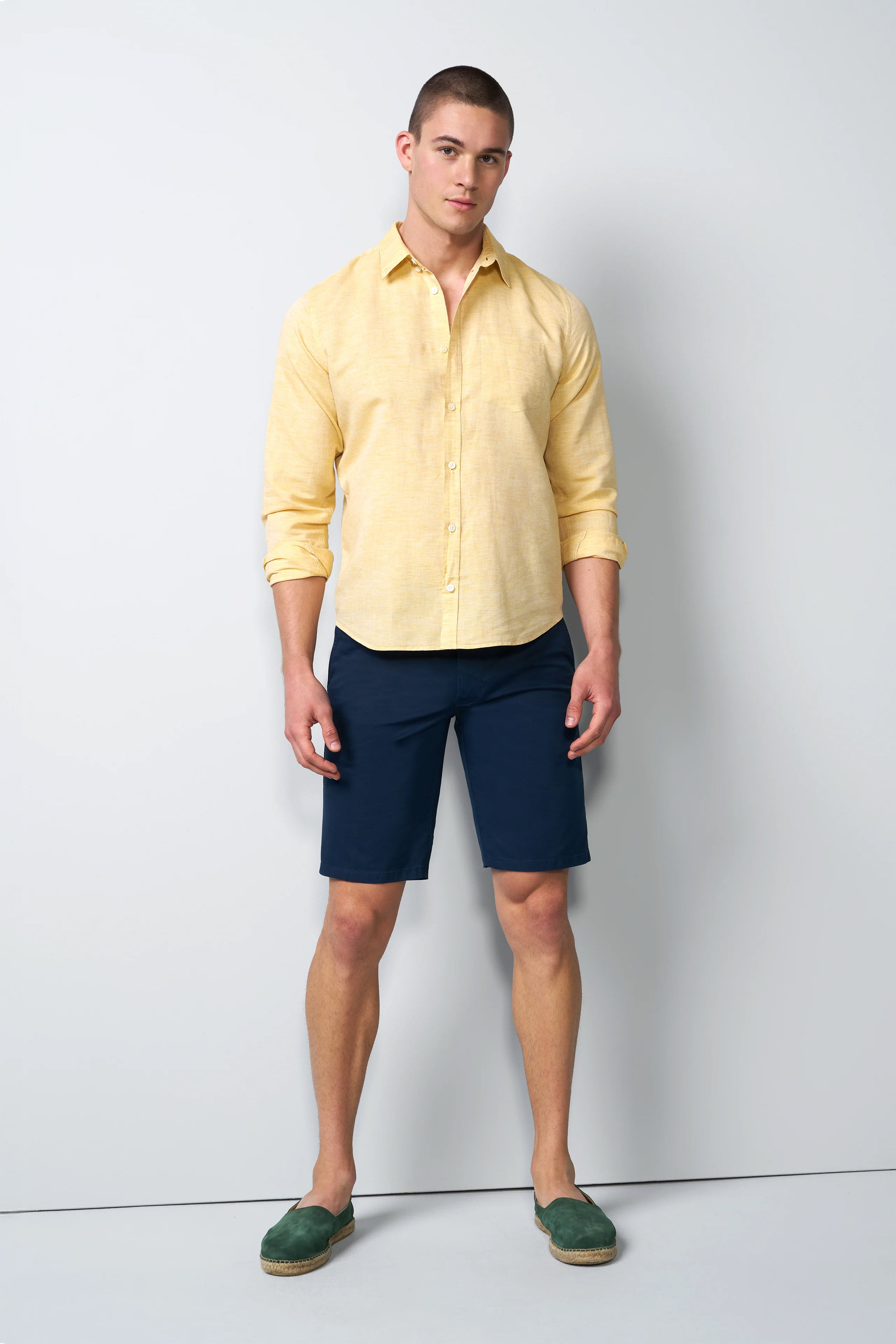 Meyer M5 Move Stretch Twill Shorts - Navy